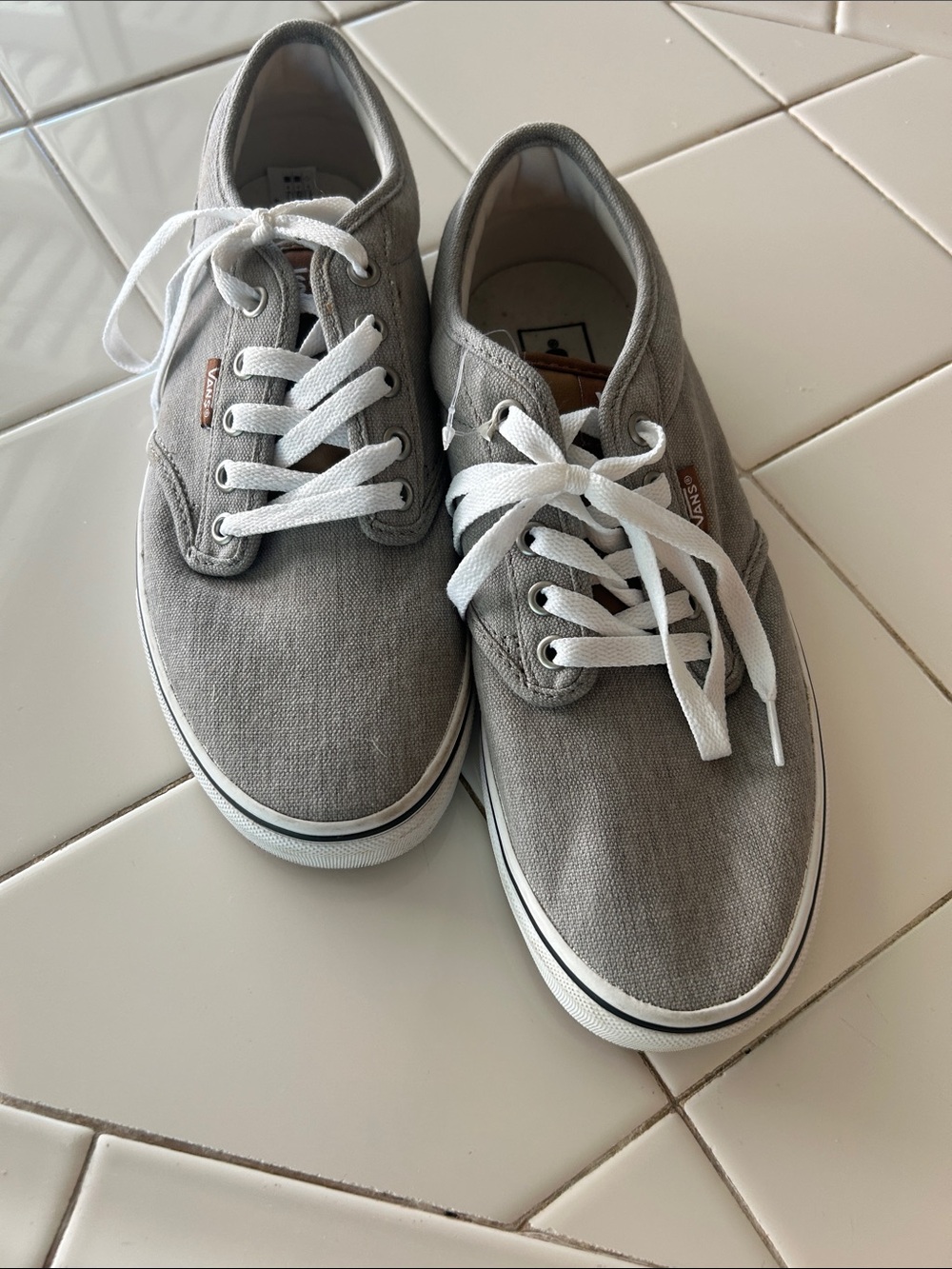 Men’s Gray Vans